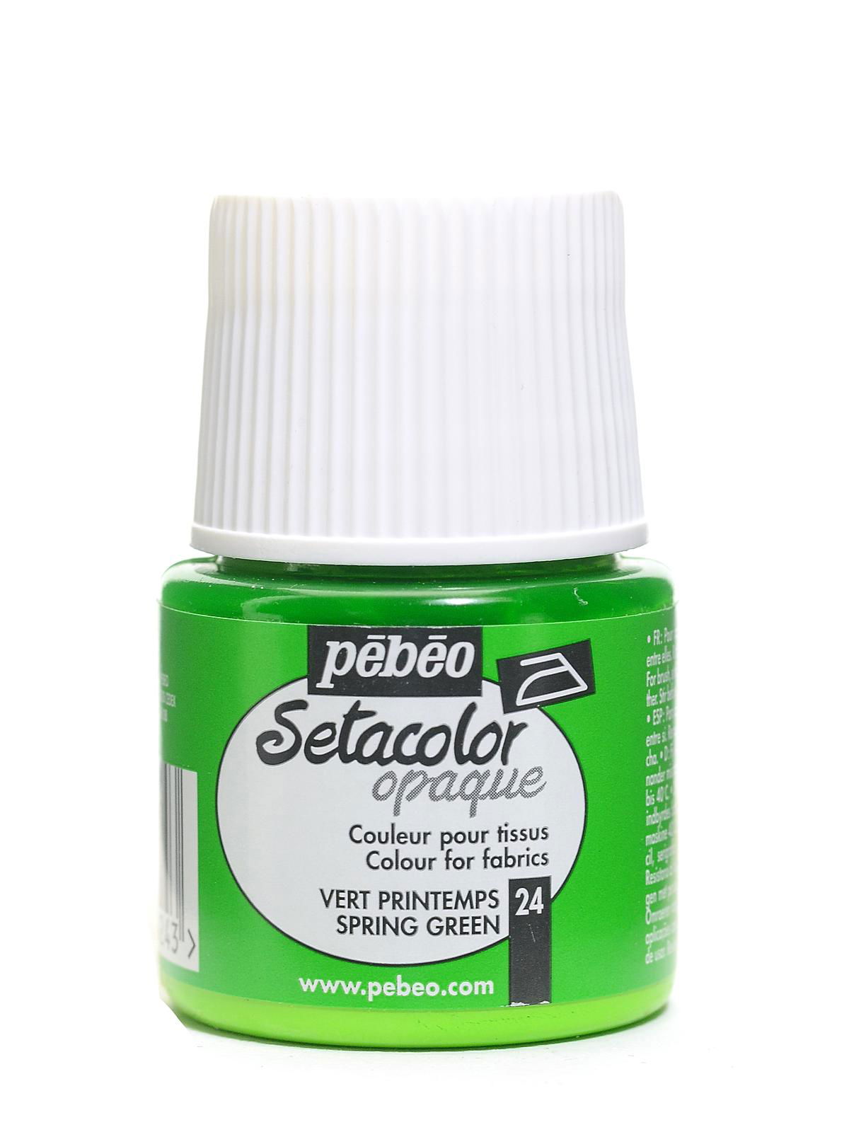 Pébéo Setacolor Fabric Paint - Opaque White - 45 mL Bottle