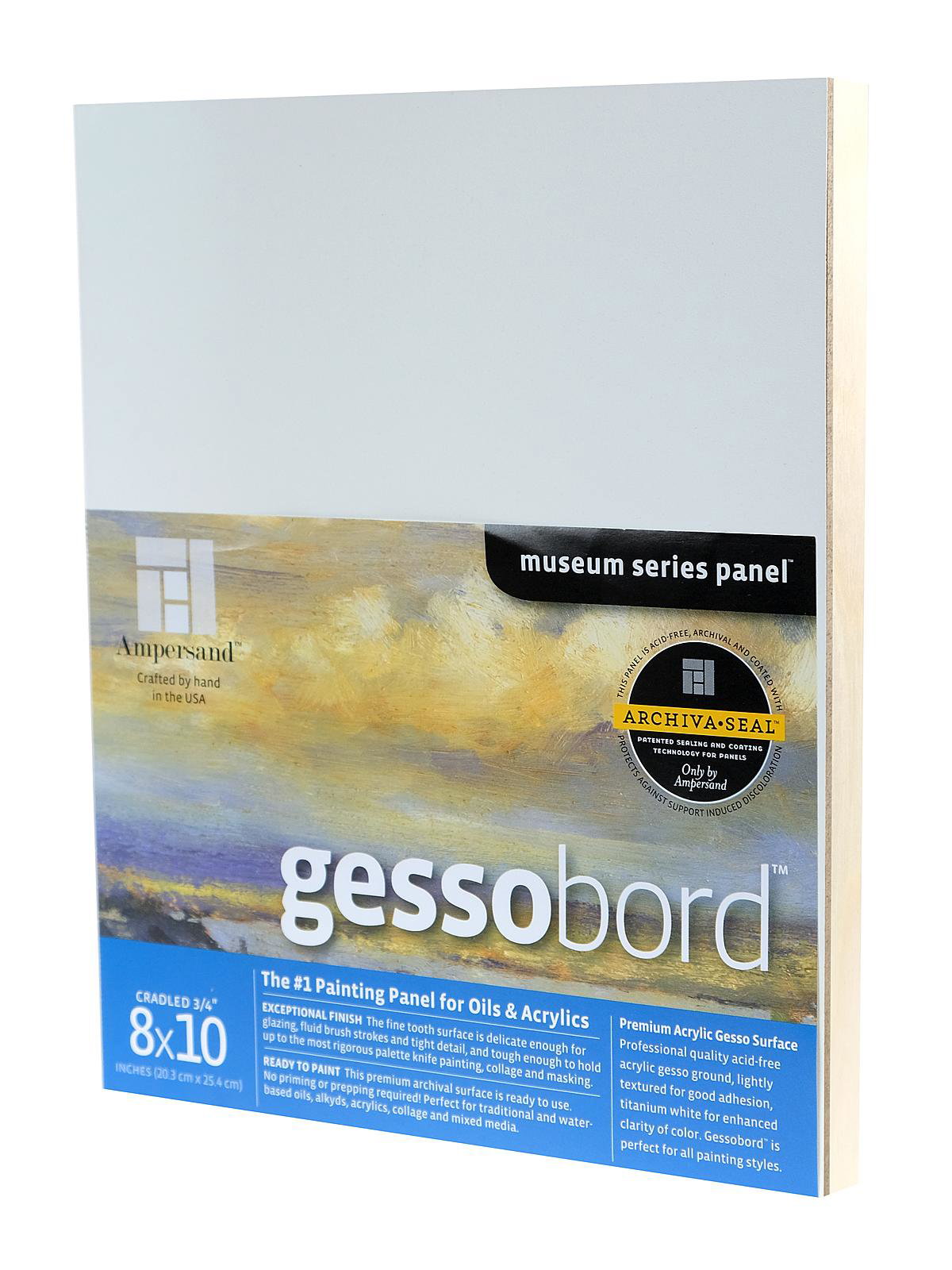 Ampersand Gessobord - 2 Deep Cradled 16 x 20
