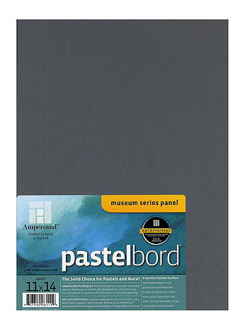 Ampersand - Pastelbord - 11 in. x 14 in., Gray, Each