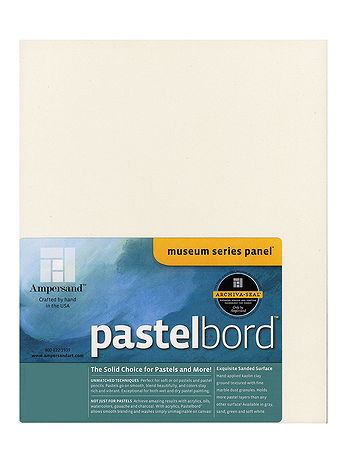 Ampersand - Pastelbord - 11 in. x 14 in., White, Each