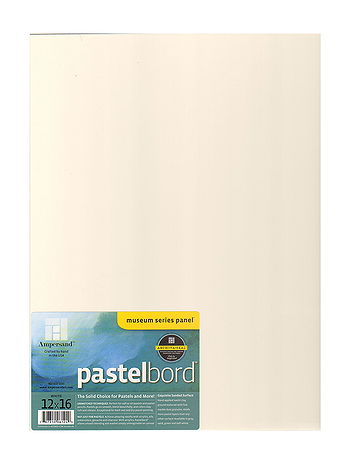 Ampersand - Pastelbord - 12 in. x 16 in., White, Each