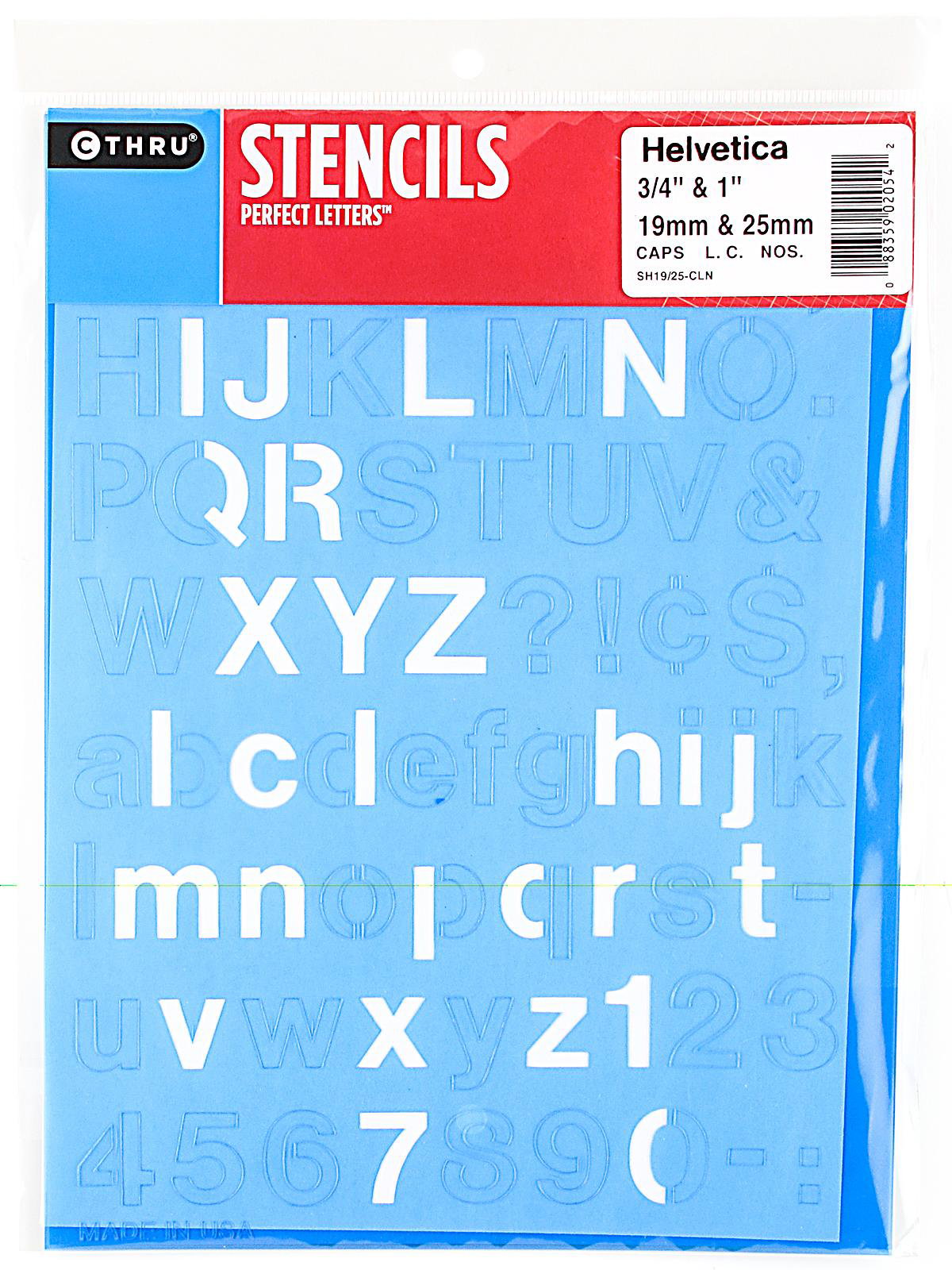Lettering Stencils and Guides