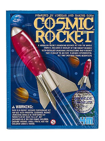 4M - KidzLabs Cosmic Rocket Kit - Each