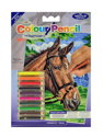 Royal & Langnickel - Mini Color Pencil By Number Kits Horse