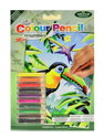Royal & Langnickel - Mini Color Pencil By Number Kits Tropical Birds