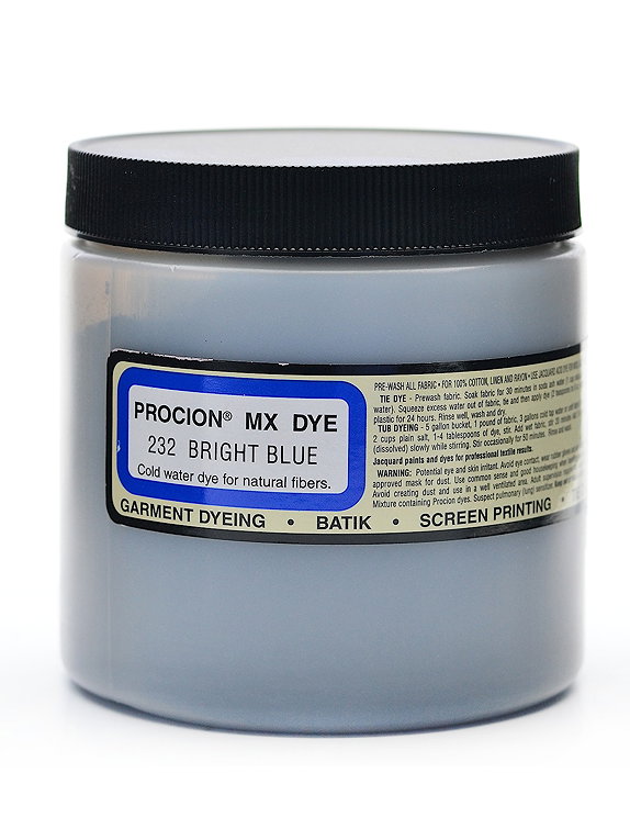 Jacquard Procion MX Dye 2/3 oz - Bright Blue