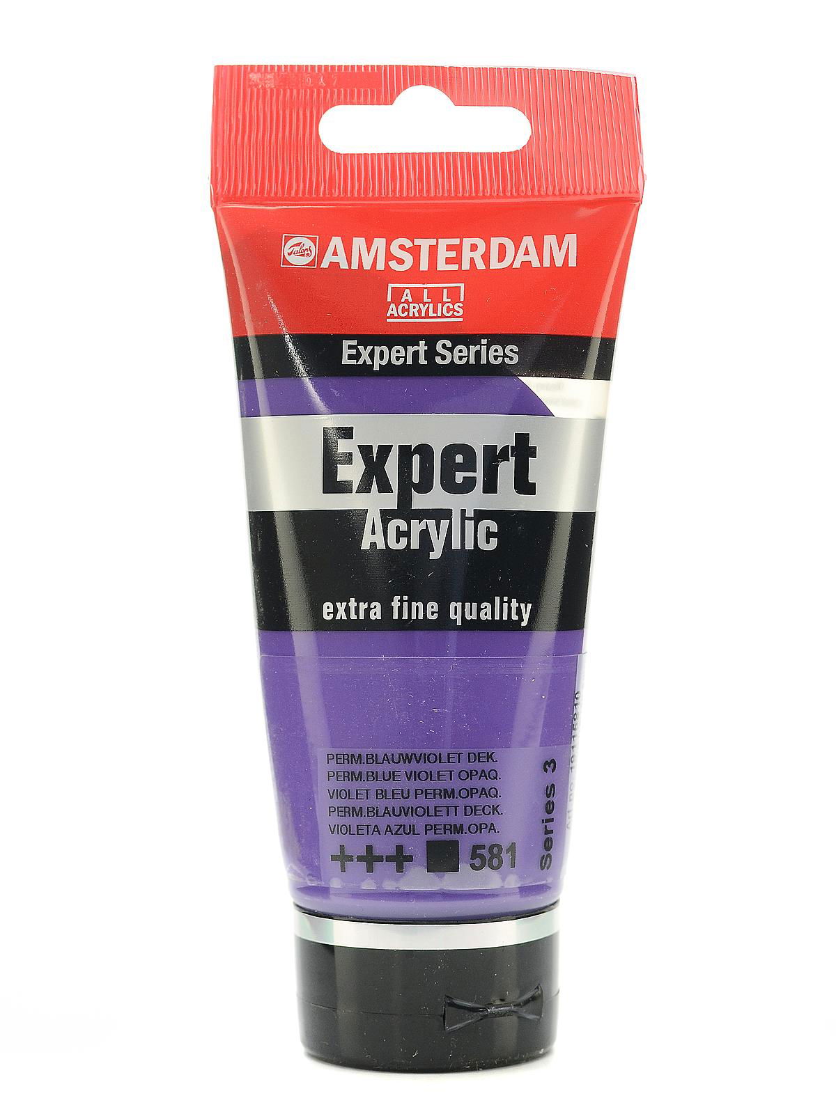 Amsterdam Expert Acrylic Paint Tubes 75 mL Permanent Red Violet