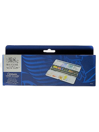 Winsor & Newton - Cotman Watercolour Blue Box - Set of 12