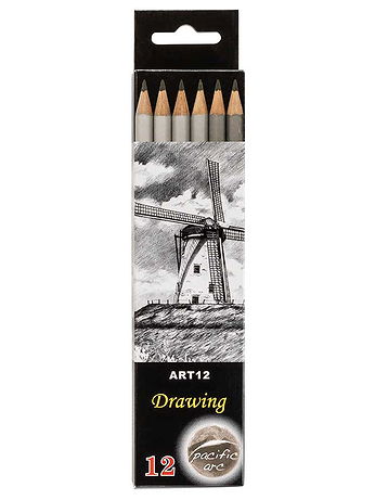 Pacific Arc - Artist Graphite Pencils - B