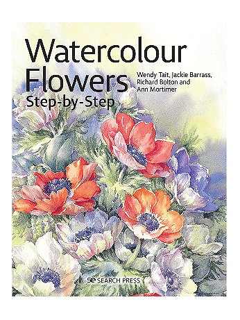 Search Press - Watercolour Flowers Step-by-Step - Each