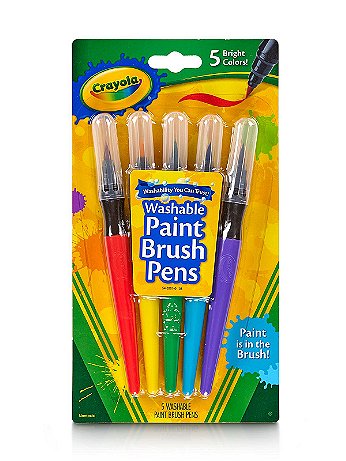 Crayola - Paint Brush Pens Pack - Set of 5