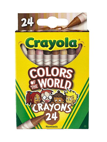 Crayola - Colors of the World Crayons - Box of 24