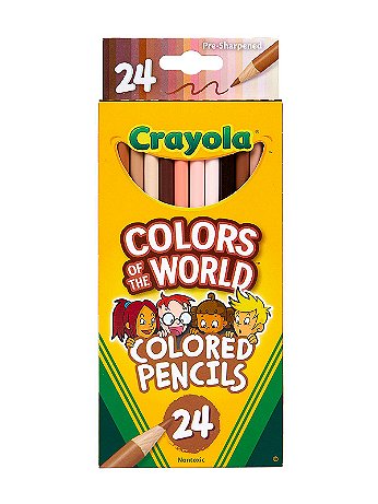 Crayola - Colors of the World Colored Pencils - Set of 24