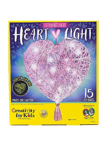 Creativity For Kids - String Art Heart Light - Kit