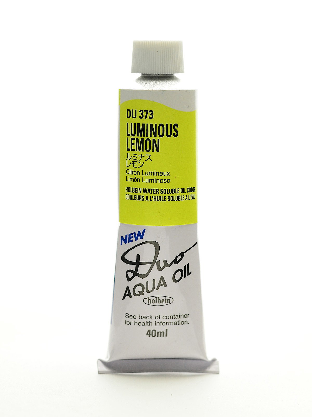 Holbein Duo Aqua Water Soluble Oils - Vermilion Hue, 40 ml tube