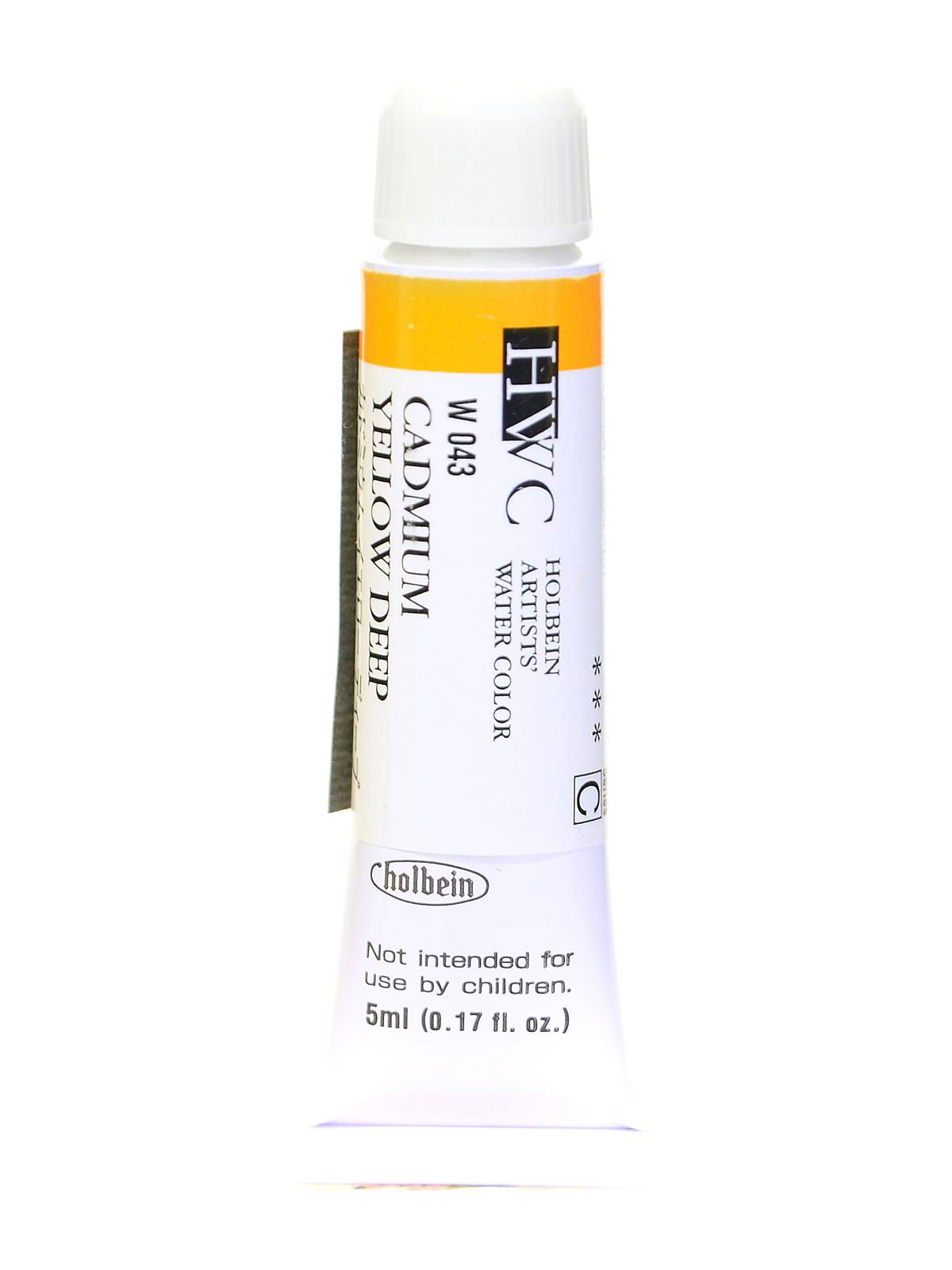 Holbein Artists' Watercolors 15ml Cadmium Yellow Pale