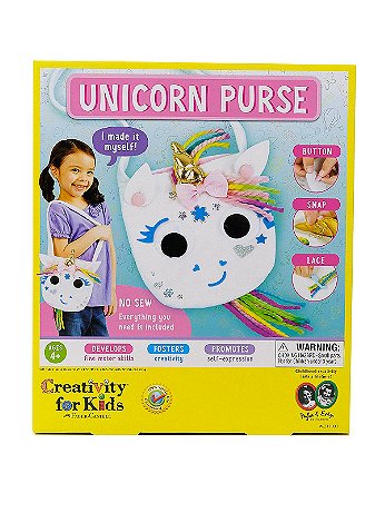 Creativity For Kids - Unicorn Purse - Kit