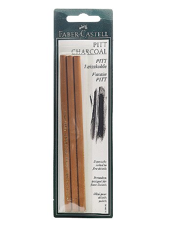 Faber-Castell - Pitt Compressed Charcoal Pencils - Set of 3