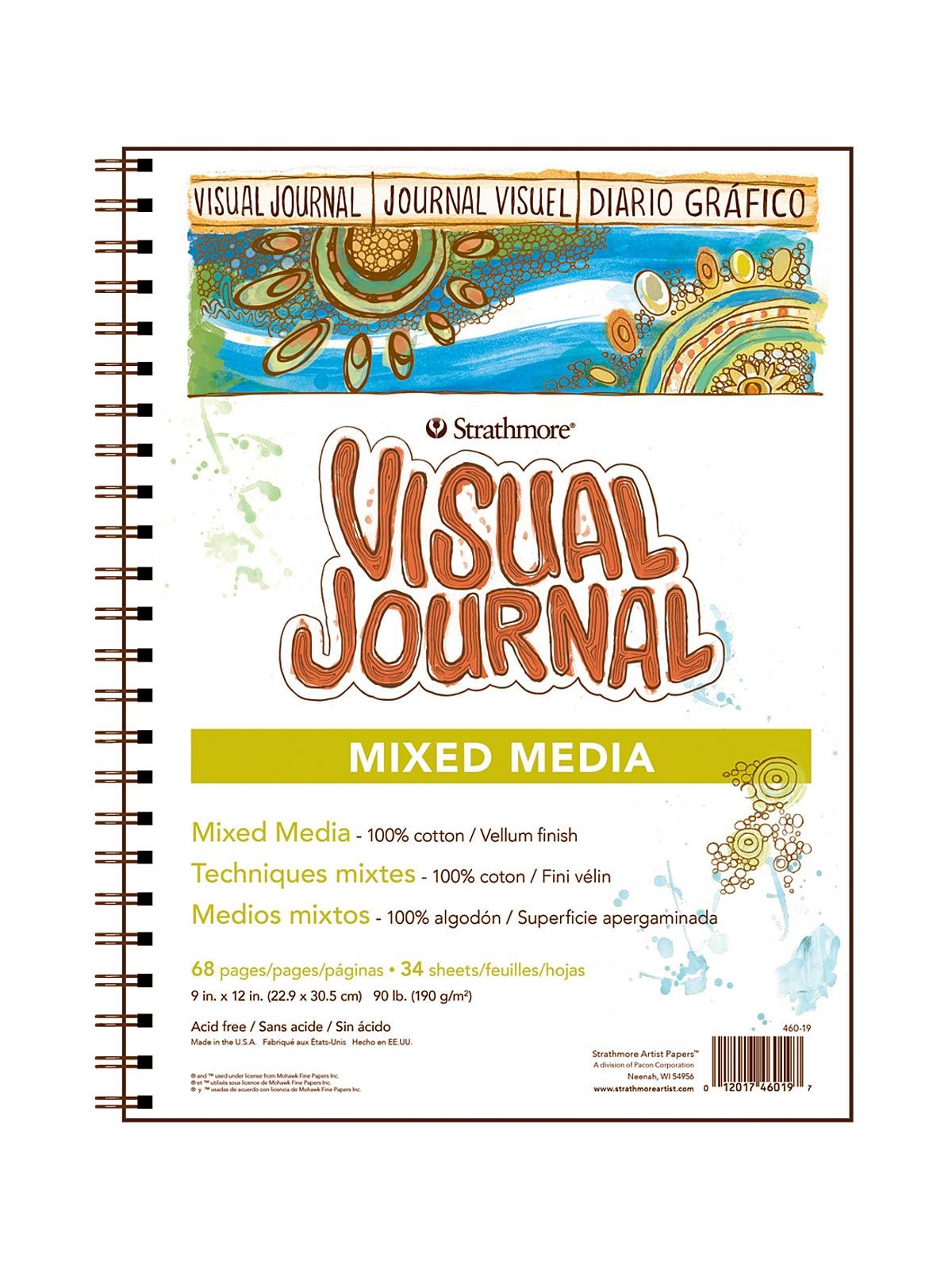 Strathmore Mixed Media Visual Journal - John Neal Books