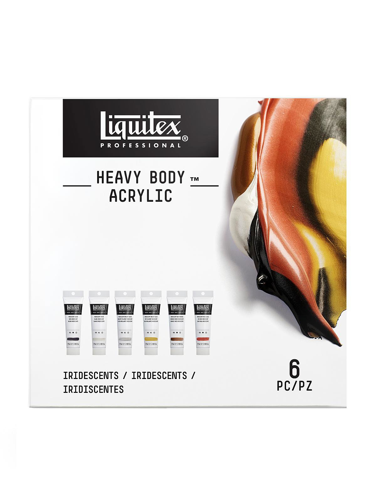 Liquitex Heavy Body Acrylic Classic 6 Set