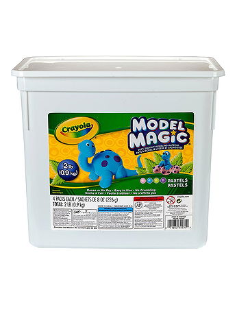 Crayola - Model Magic - Pastels, 2 lb., Bucket