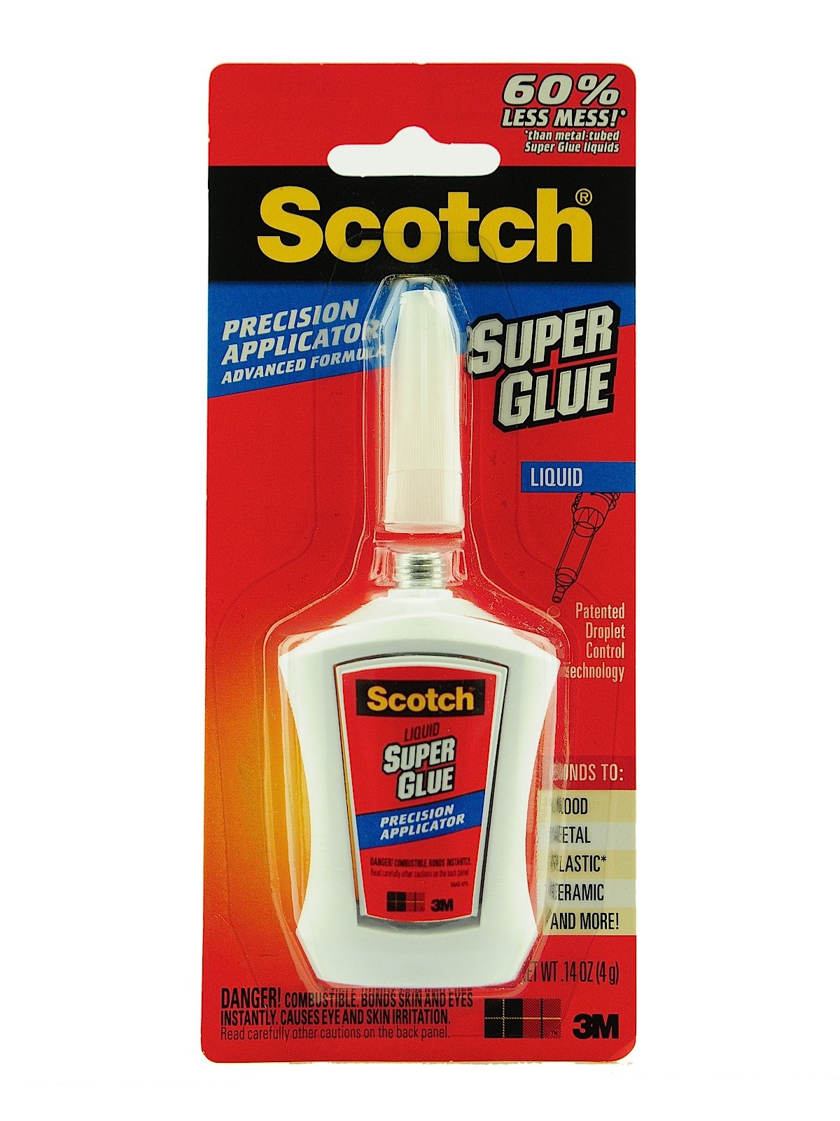 Scotch® Super Glue Liquid in Precision Applicator, 0.14 oz - Smith's Food  and Drug