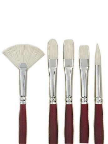 Silver Brush - Silverstone Long Handled Brush Set - Set of 5